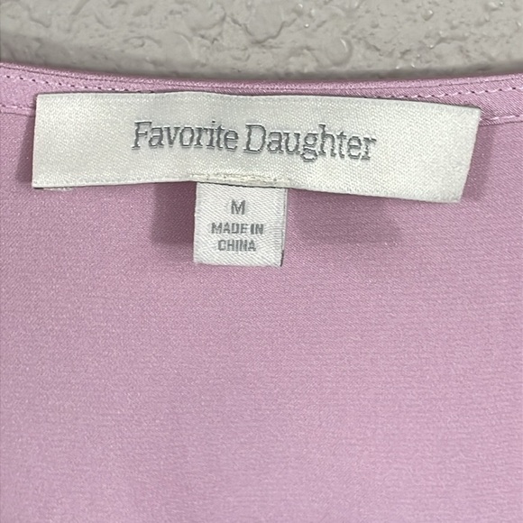 New Favorite Daughter Sleeveless Nita Dress Pastel Lavender Satin Maxi Sz M - Picture 6 of 11